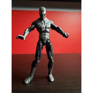Marvel Legends SpiderMan 3 BAF Wave Black Suit Symbiote Loose Figure 2007 Hasbro